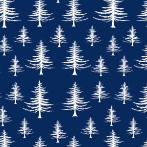 White Trees / Blue
